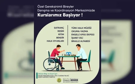 Buca Belediyesi özel gereksinimli bireyler için sanat, müzik ve sınav hazırlığını kapsayan ücretsiz kursları başlatıyor