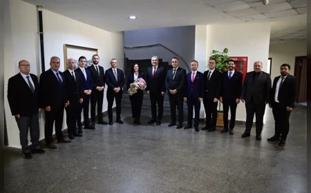 Aydın Büyükşehir Belediye Başkanı Özlem Çerçioğlu’na Nazilli Ticaret Odası Yönetiminden Nezaket Ziyareti