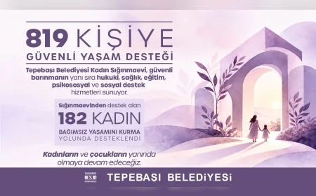Tepebaşı Belediye Başkanı Dt. Ahmet Ataç: “Her kadının güven içinde, eşit ve özgür yaşayabildiği bir kent için çalışmayı sürdüreceğiz”