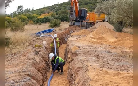 İzmir Büyükşehir Belediyesi İZSU Genel Müdürlüğünden Urla’nın İçme Suyu Altyapısına 155 Milyon Liralık Yatırım