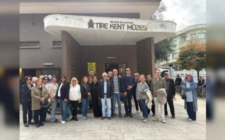 Konak Belediyesi Şehit Aileleri ve Gazileri Ödemiş ile Tire’nin Tarihi ve Kültürel Mirasıyla Buluşturdu