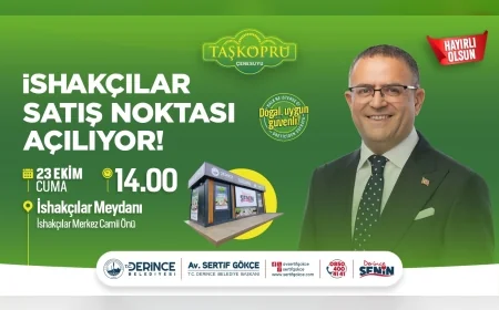 Derince Belediyesi DERTAŞ'ın 11. Satış Noktasını İshakçılar'da Hizmete Açıyor