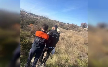 Çorum’da Alzheimer Hastası 78 Yaşındaki Dursun D.’yi Bulmak İçin AFAD Ekiplerinin Arama Çalışmaları Sürüyor