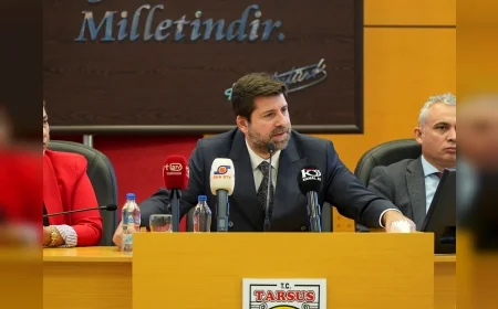 Tarsus Belediye Başkanı Ali Boltaç: “Partimden ayrılıyorum, Tarsus’a hizmetten ayrılmıyorum”