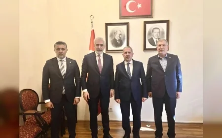 AK Parti Diyarbakır Milletvekili Galip Ensarioğlu, Hazro ve Çüngüş Belediyelerinin Taleplerini Ticaret Bakanlığına İletti