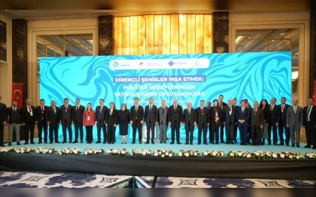 MASKİ Genel Müdürü Ali Kılıç İstanbul’da Düzenlenen Dirençli Şehirler Programına Katıldı