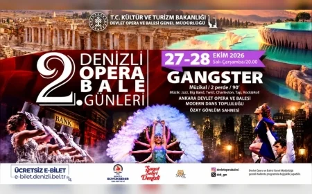 Denizli Büyükşehir Belediyesi 2. Opera ve Bale Günleri’nde “Gangster” Müzikalini Sanatseverlerle Buluşturuyor