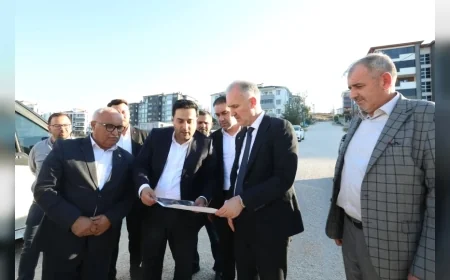 İnegöl Belediye Başkanı Alper Taban: “Alanyurt’ta 26 Sokakta Eksikleri Bir Bir Tamamlıyoruz”