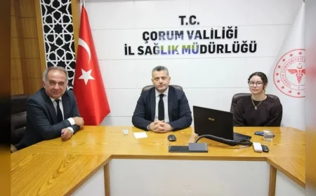 Çorum İl Sağlık Müdürü Prof. Dr. Sinan Zehir Başkanlığında Birinci Basamak Sağlık Hizmetlerinin Güçlendirilmesi Ele Alındı