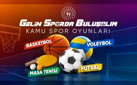 Denizli’de Kamu Spor Oyunları’nda Final Heyecanı Başlıyor: 570 Kamu Çalışanı Şampiyonluk İçin Yarıştı