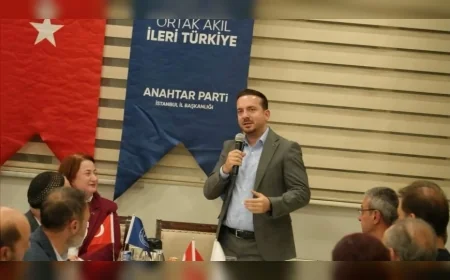 Anahtar Parti Zeytinburnu İlçe Başkanı Doğan Akdeniz Muhtarlarla Buluştu: Kentsel Dönüşüm ve İlçenin Kimliği Gündeme Geldi