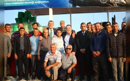 Manisa Büyükşehir Belediye Başkanı Besim Dutlulu: “Büyükşehir Olarak Tarıma, Üreticiye ve Balıkçılara Destek Oluyoruz”