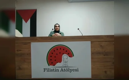 Hitit Üniversitesi Öğrencisi Esra Dalyan, Çorum Filistin Atölyesi’nde İlk Sunumda Dijital Mücadeleyi Anlattı