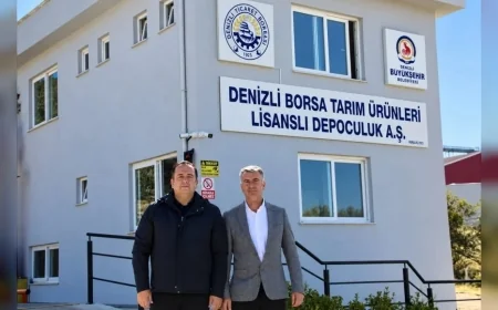 Denizli Ticaret Borsası Başkanı Mehmet Altuntaş: “45 Bin Ton Kapasiteyle Üreticilerimizin Yanındayız”