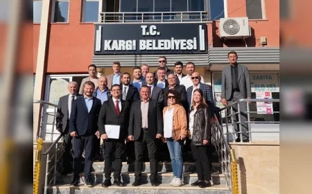ÇORUM TSO BAŞKAN ADAYI ERKAN DALYAN VE EKİBİ KARGI’DA SANAYİCİDEN ESNAFA GENİŞ KAPSAMLI ZİYARETLER GERÇEKLEŞTİRDİ