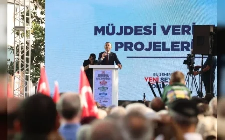 Denizli Büyükşehir Belediye Başkanı Bülent Nuri Çavuşoğlu 31 Projenin Açılışını Yaptı, 17 Projenin Temelini Attı