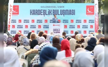 Saadet Partisi Genel Başkanı Mahmut Arıkan: “Ekmek çalana ters kelepçe yapılıyor, milleti soyana af dileme mekanizması işliyor”