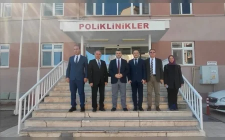 Çorum İl Sağlık Müdürü Prof. Dr. Sinan Zehir, Mecitözü’nde Sağlık Hizmetlerinin Geliştirilmesine Yönelik İncelemelerde Bulundu