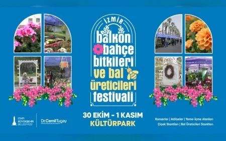 İzmir Büyükşehir Belediyesi Kültürpark’ta Çiçek ve Bal Festivalini 49 Bitki ve 12 Bal Üreticisinin Katılımıyla Düzenleyecek