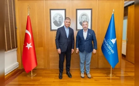 İzmir Büyükşehir Belediye Başkanı Dr. Cemil Tugay: “İzmir’in geleceğini güçlü uluslararası iş birlikleriyle şekillendirmek istiyoruz”