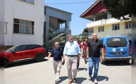 Mersin Toroslar Belediyesi Gözne’de Atıl Binayı Yenileyerek Yeni Sosyal Yaşam Alanına Dönüştürüyor