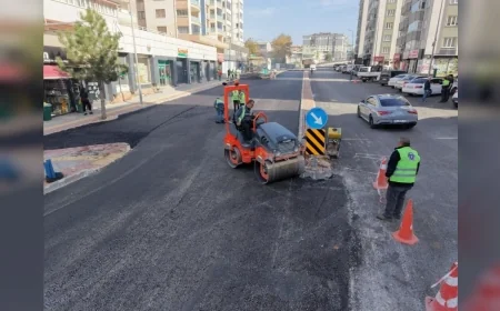Bursa Büyükşehir Belediyesi Erdoğan Caddesi’ni Yeniliyor: Yıldırım’da Ulaşım Altyapısı Güçleniyor