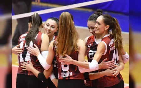 YUNUSEMRE BELEDİYESPOR KADIN VOLEYBOL TAKIMI ALTAY’I 3-1 MAĞLUP EDEREK LİGDE PUANINI 6’YA YÜKSELTTİ