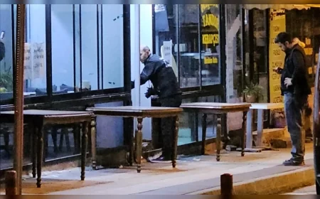 Çorum’da Yüzü Maskeli Saldırgan İş Yerine Tabancayla Ateş Açtı, Polis Şüphelinin Peşine Düştü