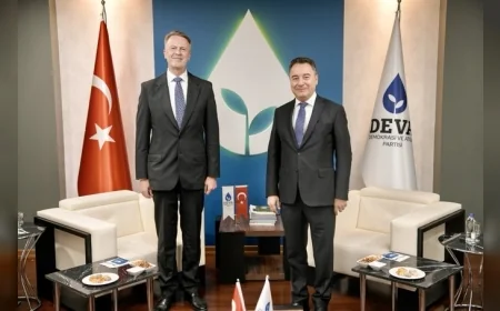 DEVA Partisi Genel Başkanı Ali Babacan: “Türkiye-Avrupa Birliği ilişkileri üzerine görüş alışverişinde bulunduk”