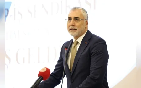 Çalışma ve Sosyal Güvenlik Bakanı Prof. Dr. Vedat Işıkhan: “İşsizlik oranı 41 aydır tek haneli seviyelerde seyrini devam ettiriyor”