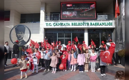 Çankaya Belediyesi Cumhuriyet’in 103. Yılını Konserler, Halk Dansları, Söyleşiler ve Kortejlerle Kutlayacak!
