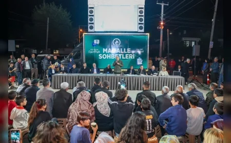 Düzce Belediye Başkanı Dr. Faruk Özlü Ağa Mahallesi’nde Konuştu: “Bu Şehirde Sessiz Bir Devrim Gerçekleştiriyoruz”