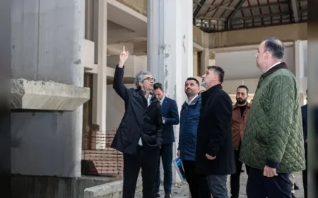 Bursa Büyükşehir Belediye Başkan Vekili Şahin Biba: “Çekirge Teras’ı 2027 yılı sonuna kadar vatandaşlarımızla buluşturacağız”