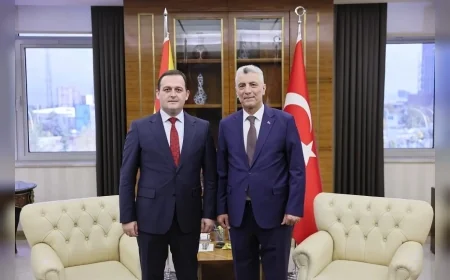 Ticaret Bakanı Ömer Bolat: “Kuzey Makedonya ile 2 milyar dolarlık ticaret hacmi hedefimize ulaşacağımıza inanıyoruz”