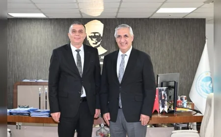 ŞEHZADELER BELEDİYE BAŞKANI HAKAN ŞİMŞEK’TEN MASKİ GENEL MÜDÜRÜ ALİ KILIÇ’A ALTYAPI İHTİYAÇLARI ZİYARETİ