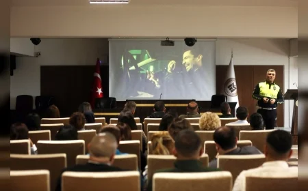 Yenimahalle Belediyesi Personeline Trafik Güvenliği Eğitimi Verildi, Kazalarda İnsan Hatasının Rolü Anlatıldı
