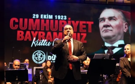 Manisa Büyükşehir Belediye Başkanı Besim Dutlulu: “Cumhuriyet Çağdaş Bir Geleceğin Teminatıdır”