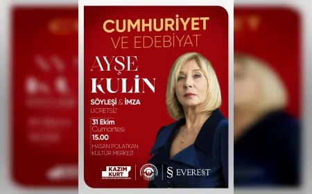 ODUNPAZARI’NDA AYŞE KULİN RÜZGÂRI ESECEK: CUMHURİYET VE EDEBİYAT SÖYLEŞİSİ OKURLARI BULUŞTURACAK