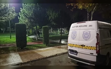 Çorum’da Parkta Pompalı Tüfekle Ateş Açan Genç, Husumetli Olduğu Kişi Tarafından Bıçaklandı