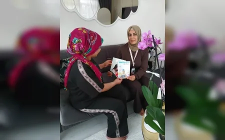 Çorum İl Sağlık Müdürlüğünün “Her Gebeye Bir Ebe” Projesiyle Anne Adaylarına Evlerinde Sağlık Desteği Sunuluyor