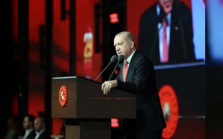Cumhurbaşkanı Erdoğan: “Türkiye Cumhuriyeti, her alanda elde ettiği büyük kazanımlarla başarıdan başarıya koşmaya devam ediyor”