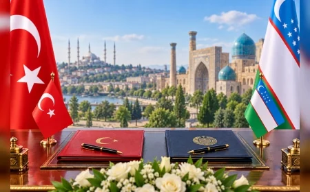 Türkiye ile Özbekistan Arasında Yüksek Düzeyli Konsey Anlaşması İmzalandı: Ticarette Hedef 10 Milyar Dolar
