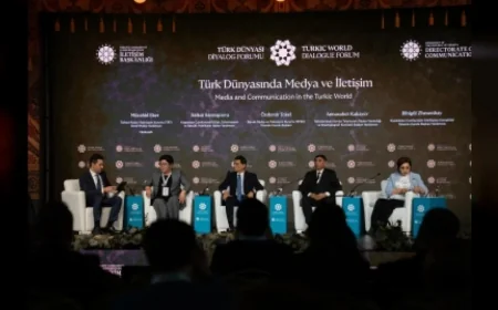 CUMHURBAŞKANLIĞI İLETİŞİM BAŞKANLIĞI FORUMUNDA TÜRK DÜNYASININ MEDYA VE İLETİŞİMDE İŞ BİRLİĞİ GÜNDEME GELDİ