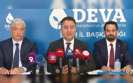 DEVA Partisi Genel Başkanı Ali Babacan: “Cumhuriyet tarihinin en büyük piyasa dolandırıcılığı oluyor”