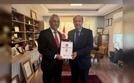 Hekimlik Meslek Yasası Taslağı Ersin Tatar’a Sunuldu: “Hedefimiz Tıbbı ve İnsanlığı Zirveye Çıkarmak”
