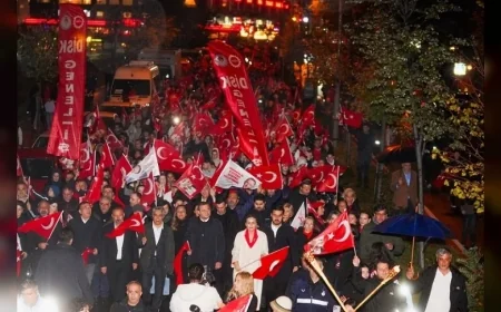 Beylikdüzü’nde Cumhuriyet’in 103. Yıl Dönümü Geleneksel Kortej, Konser ve Bilim Etkinlikleriyle Kutlandı