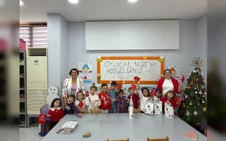 Kdz. Ereğli Belediyesi Oyuncak Müzesi’nde Cumhuriyetin 103. Yılı Çocukların Katıldığı Özel Atölyeyle Kutlandı