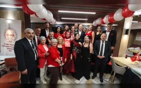 Dİ-DER Başkanı Sabiha Karaosman: “Cumhuriyet En Büyük Değerimiz, Atatürk Hiç Sönmeyecek Işığımızdır”