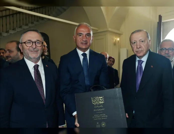 Kültür ve Turizm Bakanı Mehmet Nuri Ersoy: “Bursevî’nin eserini müellifinin kaleminden çıktığı hâliyle gelecek nesillere aktarıyoruz”