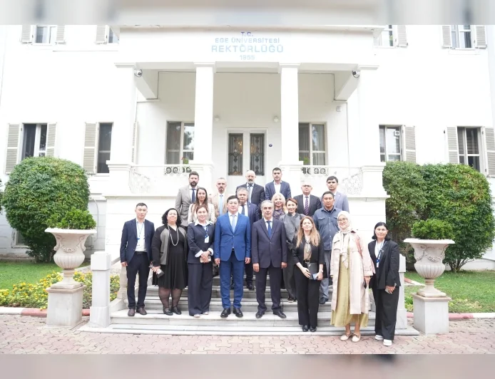 Ege Üniversitesi Rektörü Prof. Dr. Musa Alcı: “Kazakistan ile Köklü Bağlarımızı Bilimsel Zeminde Daha da Sağlamlaştırıyoruz”